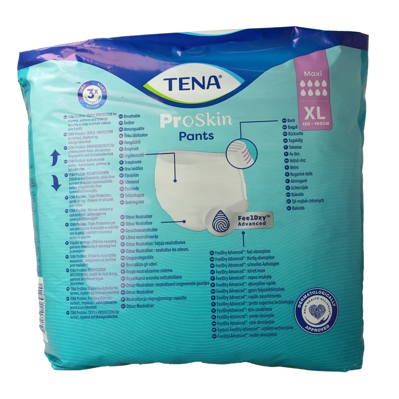 Tena Proskin pants maxi XL 10.00 Stuks