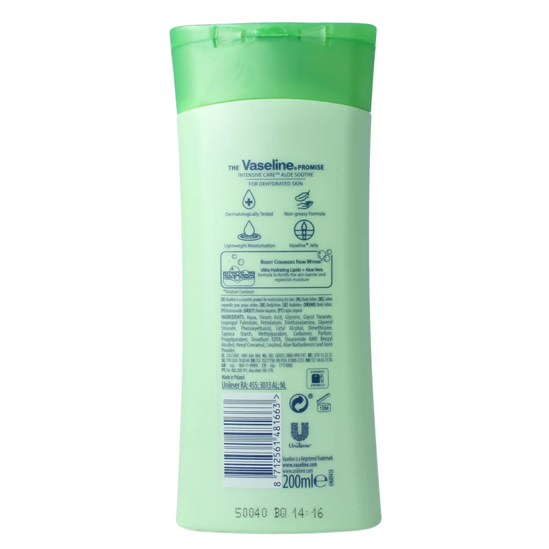 Vaseline Bodylotion aloe fresh 200.00 Milliliter