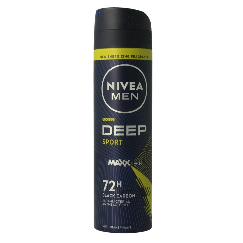 Nivea Men deodorant spray deep sport 150.00 Milliliter