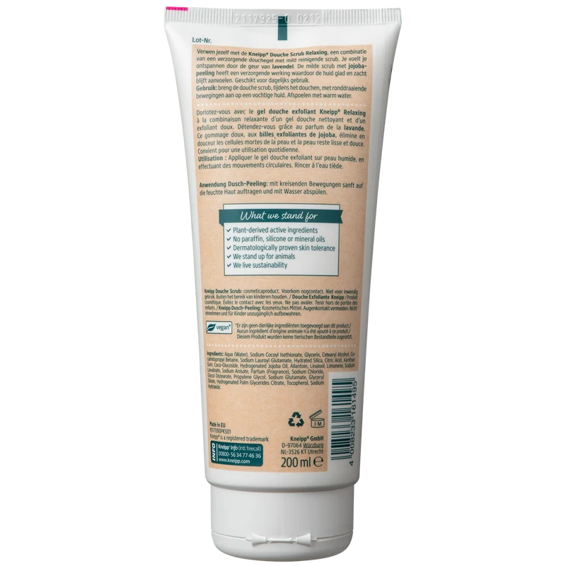 Kneipp Douche scrub Relaxing 200.00 Milliliter