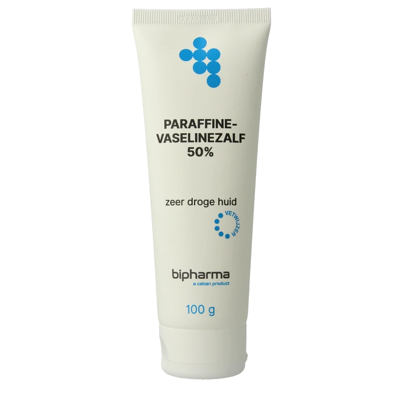 Bipharma Parafine-vaselinezalf 50% losse tube 100.00 Gram