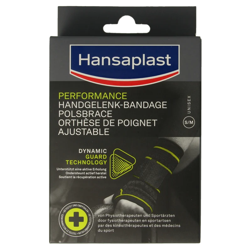 Hansaplast Polsbrace performance 1.00 Stuks