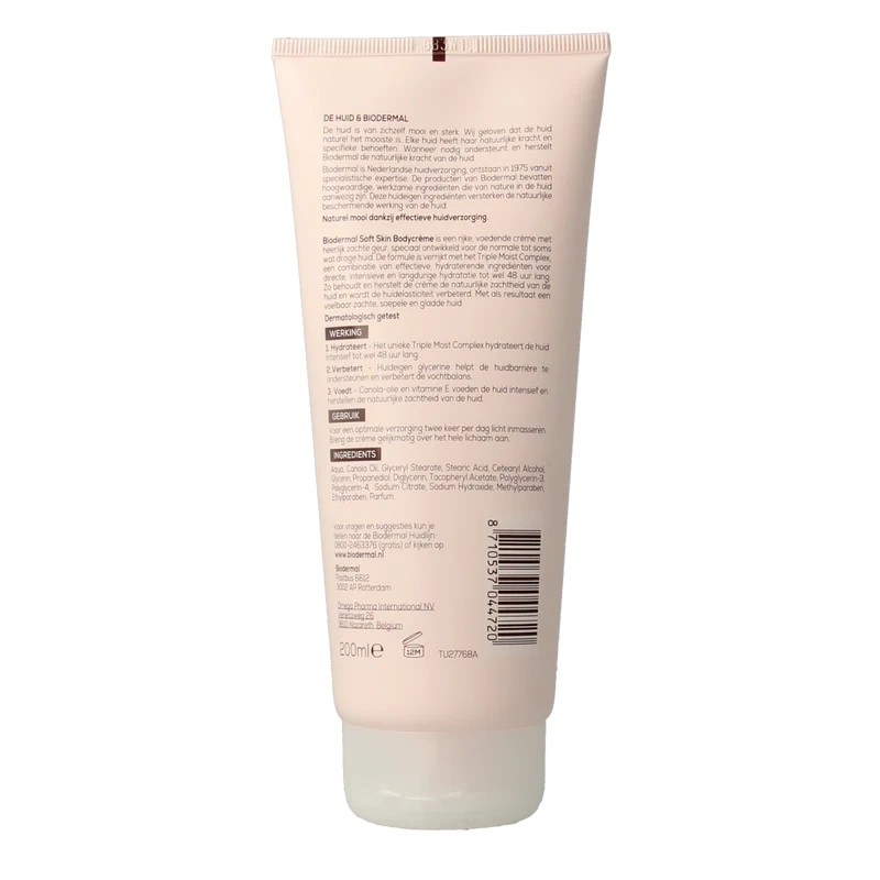Biodermal Bodycreme soft skin 200.00 Milliliter