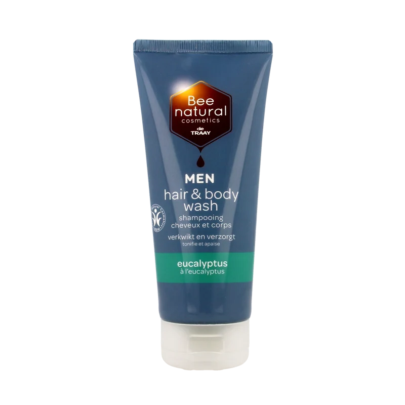 Traay Bee Honest Hair & body wash men eucalyptus 200.00 Milliliter