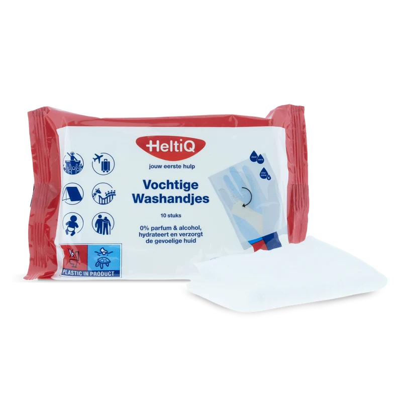 Heltiq Vochtige washandjes 10.00 Stuks