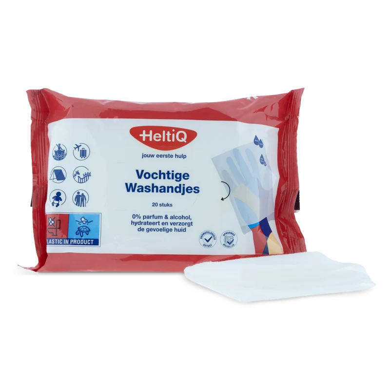 Heltiq Vochtige washandjes 20.00 Stuks