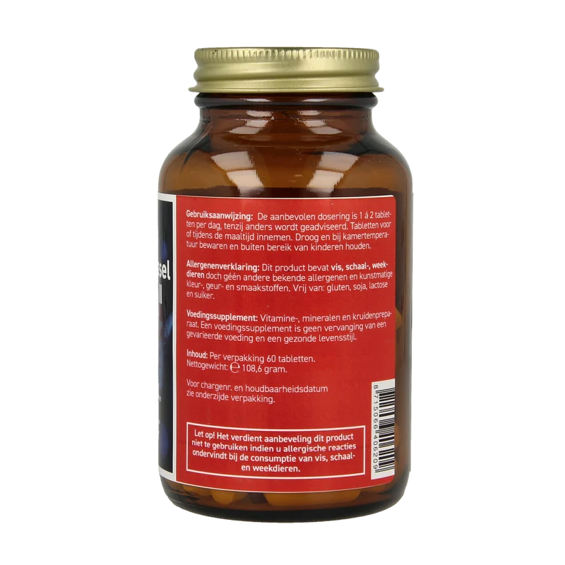 All Natural Groenlipmossel & collageen II formule 60.00 Tabletten