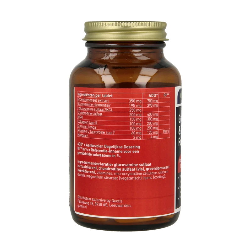 All Natural Groenlipmossel & collageen II formule 60.00 Tabletten